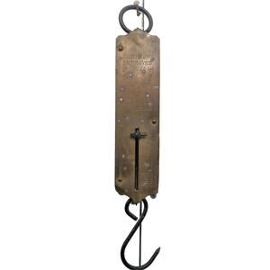 Antique Spring Balance Scale - Chantillon 50 Pound